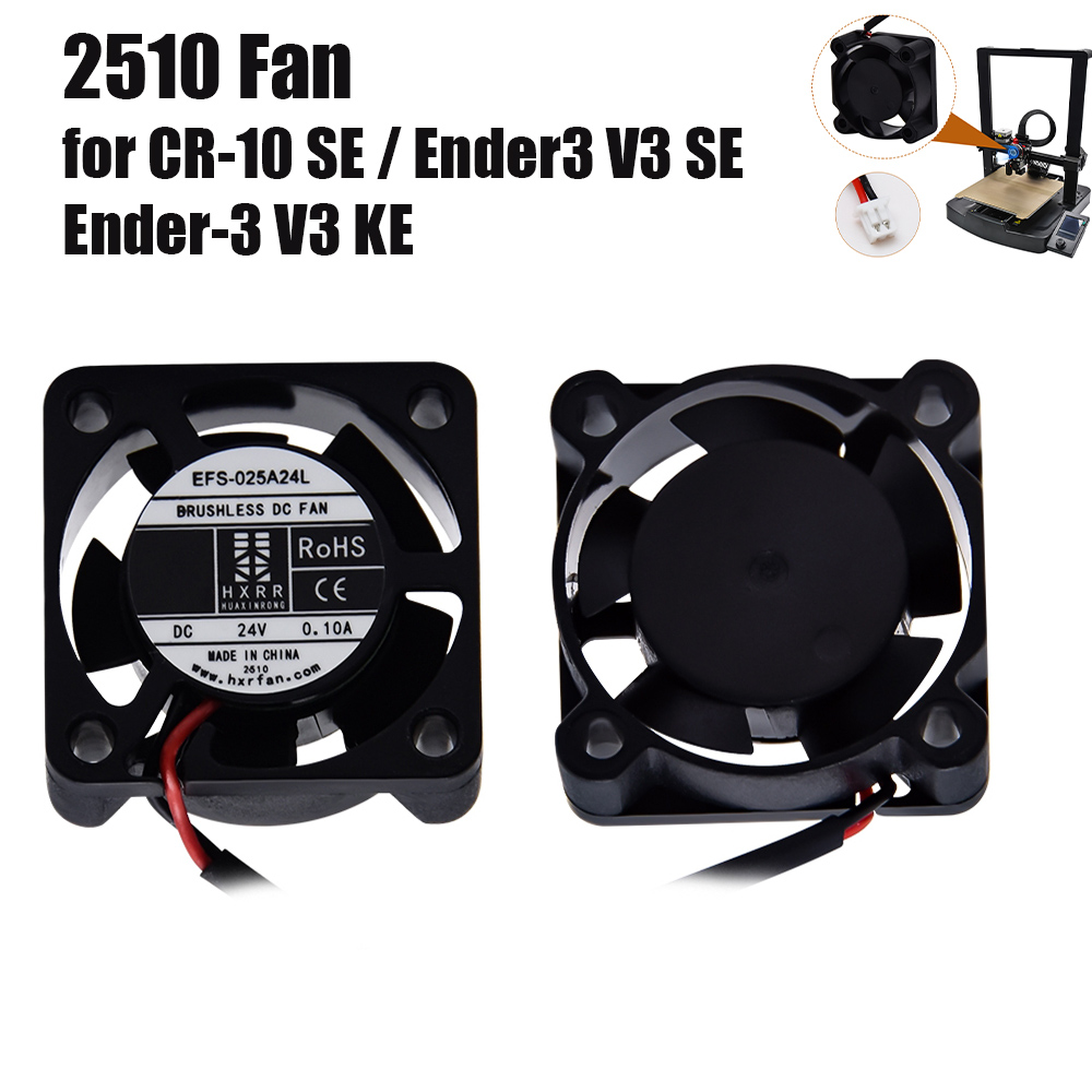 Creality Printer Ender 3 V3 - Вентилятор с шарикоподшипником 2510 для 3D-принтера