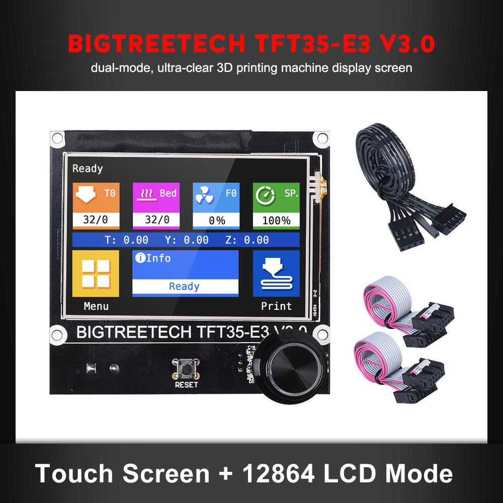 BIGTREETECH TFT35 E3 V3.0 3D-п – обзор и цена Creality Printer Ender 3 V3