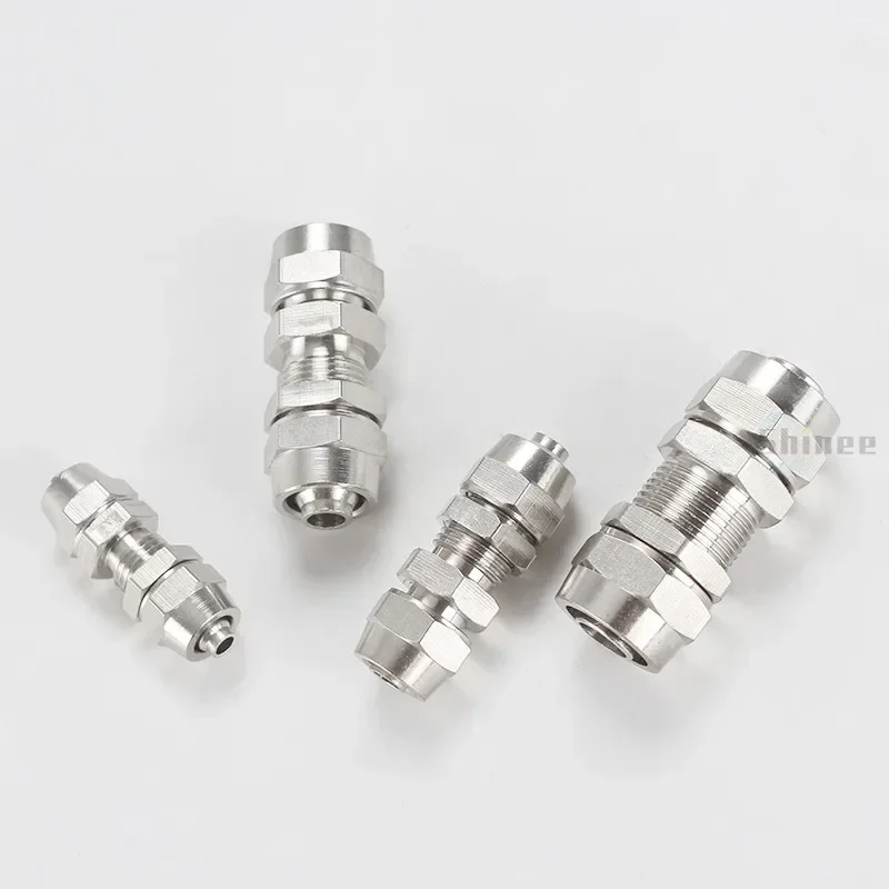 Никелированный медный пневмати – обзор и цена Compression Fitting Brass