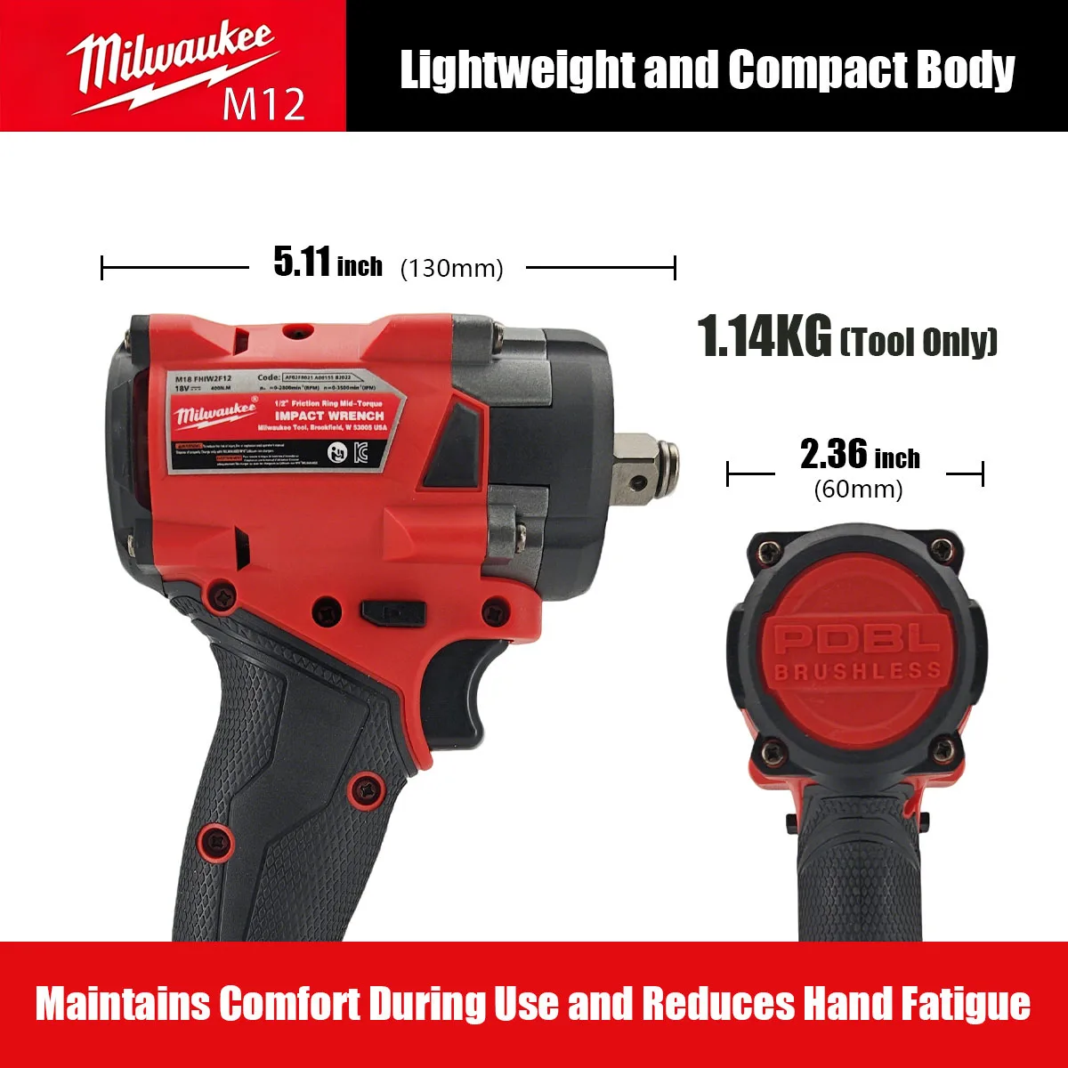 Бесщеточный электрический удар – обзор и цена Milwaukee Drill M12 Fuel
