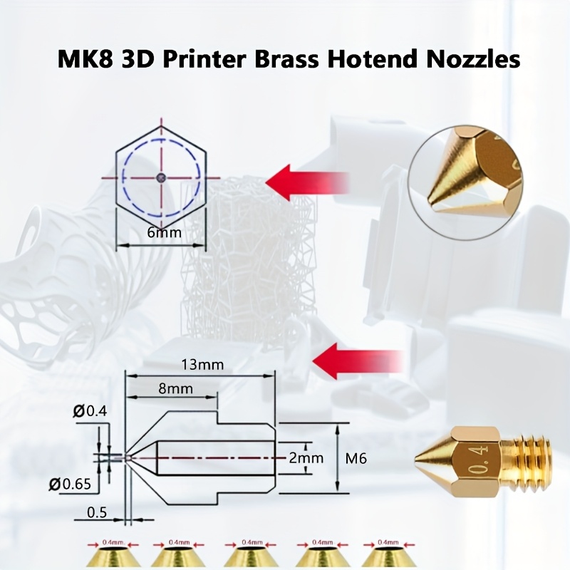 25 шт. латунных сопел Creality – обзор и цена Creality Printer Ender 3